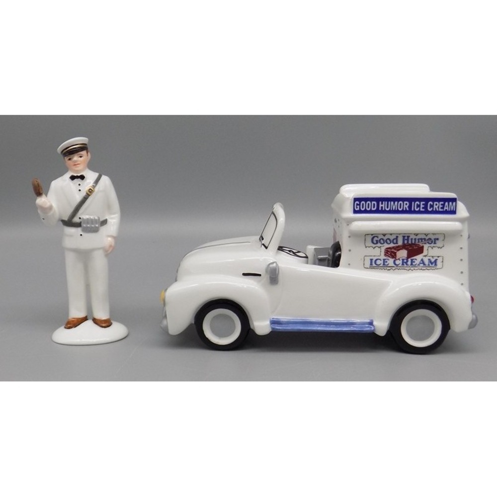 New Good Humor It's Time for An Icy Treat Department 56 Mint in Box Snow Village